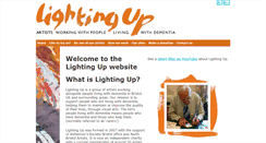 Desktop Screenshot of lightingup.org.uk